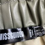 Missguided Faux Leather High Waisted Shorts  Photo 1