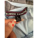 Almost Famous blue tank top size large Photo 2