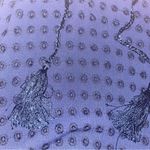 Lavender Brown  Cedrick eyelet peasant blouse Photo 2