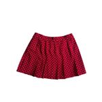 TAIL Vintage Red Polka Dot Pleated Tennis Skirt Size 16 Photo 3