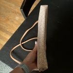 Calvin Klein purse in tan/brown leather small.  GUC. Photo 4