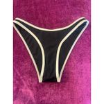 MONDAY Swimwear Somerset BOTTOMS Bikini SUSTAINABLE Size Small S Ivory Black Photo 2