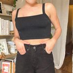 Nasty Gal NWT Black Mom Jeans Photo 0