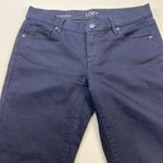 Ann Taylor Loft Low Rise Sexy Boot Jeans Navy Blue NEW w/o Tags Size 27/4 Photo 1