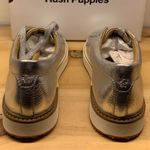 Hush Puppies NIB  - Sabine -Sz 7.5 -Silver Metallic Photo 5