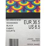 Kurt Geiger  London - Belgravia Velvet Rhinestone Bow Pumps in Black & Silver Photo 7