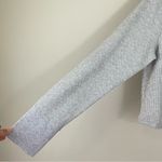 Nuuds Gray Micro Waffle Long Sleeve Crop‎ Top Size XXL Photo 3