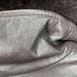 Vintage Maison Blanche leather fur lined jacket coat removable fur vest lining s Brown Photo 10