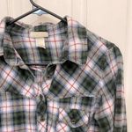 belle du jour Women’s Button Down Flannel Photo 1