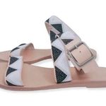 Mossimo Sandals Babita Leather Boho Open Toe Slingback Casual Size 7.5M Photo 0