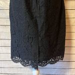 J.Crew  Black Lace Strapless Dress Size 6 Photo 4