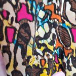 Chico's  MULTICOLORED ABSTRACT ART TO WEAR TEXTURED OPEN FRONT CARDIGAN MEDIUM Photo 8