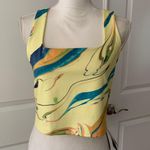 Nike Aurora Women's Cropped Marbled Tank Photo 4