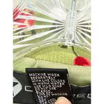 Vintage Inspired Rose Floral Green Corduroy Blazer Jacket Sz M Retro Girl Boss Size M Photo 5