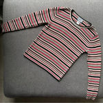 Pendleton  Striped Long Sleeve Cotton Top Medium Photo 0