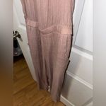 Mittoshop  Ruffled Tan Jumpsuit Photo 1