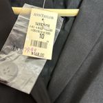 Ann Taylor NWT 100% Silk Black Blazer Sz 10 Photo 3