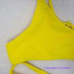 New! Set! Mello the Label low cut top and Brazilian bottom Limao yellow, size L Yellow Size L Photo 7