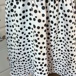 Blondie Nites Esther Ramirez Black Sequin Ruffle Lining White Polka Dot Womens 7 Photo 4