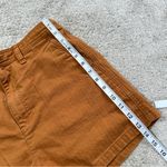 Madewell  Women’s Camp Shorts 2.5” Cotton High Rise in Burnt Sienna Size M Photo 11