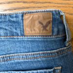 American Eagle Outfitters Demin Cut Off Shorts SZ 10 Vintage Casual Boho Hippie Photo 4