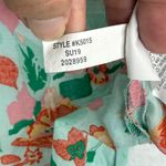 J.Crew  Womens XXS Floral Print Maxi Dress Long Sleeve Tassel Tie Neck‎ Photo 9