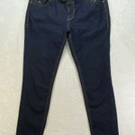GRACE IN LA  Jeans Womens 31 cropped‎ quilted pockets plaid cuffs Photo 0