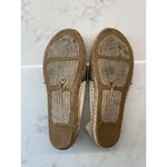 Tory Burch Espadrille Flats Ivory Newport Navy Embellished Canvas Womens Size 8 Photo 7