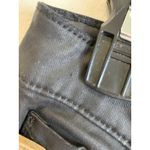 Unpublished  Women's Coated Waxed Pants Black Skinny Leg Sz 25 Photo 6