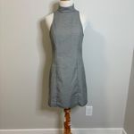 Urban Outfitters  NWT Mini Dress Mock Neck Sleeveless Fitted‎ Black White Medium Photo 1