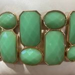 Nordstrom Rack Beautiful Green With Gold Accent Bracelet Photo 0