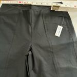 Old Navy NWT  Petite Pixie Wide Leg High Rise Comfort Waistband Black Pant M Photo 8