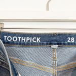 J.Crew Denim Toothpick Skinny Ankle Jeans Basic Casual Preppy Minimalist 28 Photo 4