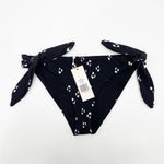 Eberjay EBERJEY Swim Bikini Bottoms Ursula Animal Spot B&W Beach Tie Waist NWT Small Photo 2