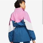 Nike  Pink‎ Blue White Icon Clash Track Windbreaker Jacket Women’s Size Medium Photo 1