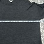 NWT J. Jill Washable Merino Wool Blouson Sleeve Pullover Gray Size XL Petite Photo 8