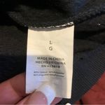 Bebe Black Hooded Zip Up Sweatshirt size large Photo 5