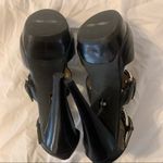 NWOT MICHAEL Michael Kors Downtown Leather Moto Bootie Sandals Black Size 8 Photo 4