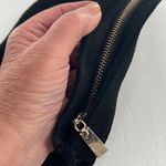 Mossimo suede boho fringe tassel Top zipper clutch Black Photo 7