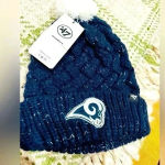 Rams Los Angeles womens hat NWT Blue Photo 0