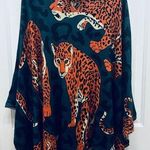 Anthropologie Leopard poncho, S/M Photo 0