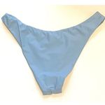 J.Crew High Leg Swim Bikini Bottom Light Blue Size Small NEW Photo 3