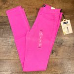NEW! Butter Vintage Wash Super Soft Pink Skinny Jeans Size 0 Photo 1