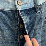 KanCan Blue Straight Leg Jeans with Striking Two Photo 5