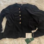 Halara  Black Blazer with Gold Buttons size L brand new length 23” bust 34” Photo 5