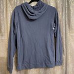 PINK - Victoria's Secret  gray/pastel pink pullover hooded sweater, XS Photo 3
