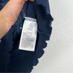 Wild Meadow Short Sleeve Corset Front Sz S Blue Photo 4