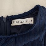 Hello Molly Navy Lace Dress Photo 2