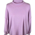 VICI  Pink/Purple Oversized Turtleneck Sweater Size Small Photo 0