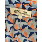 Diane Von Furstenberg RTR Ana Geometric Printed Wrap Dress in Akira Windsurfer 6 Photo 7